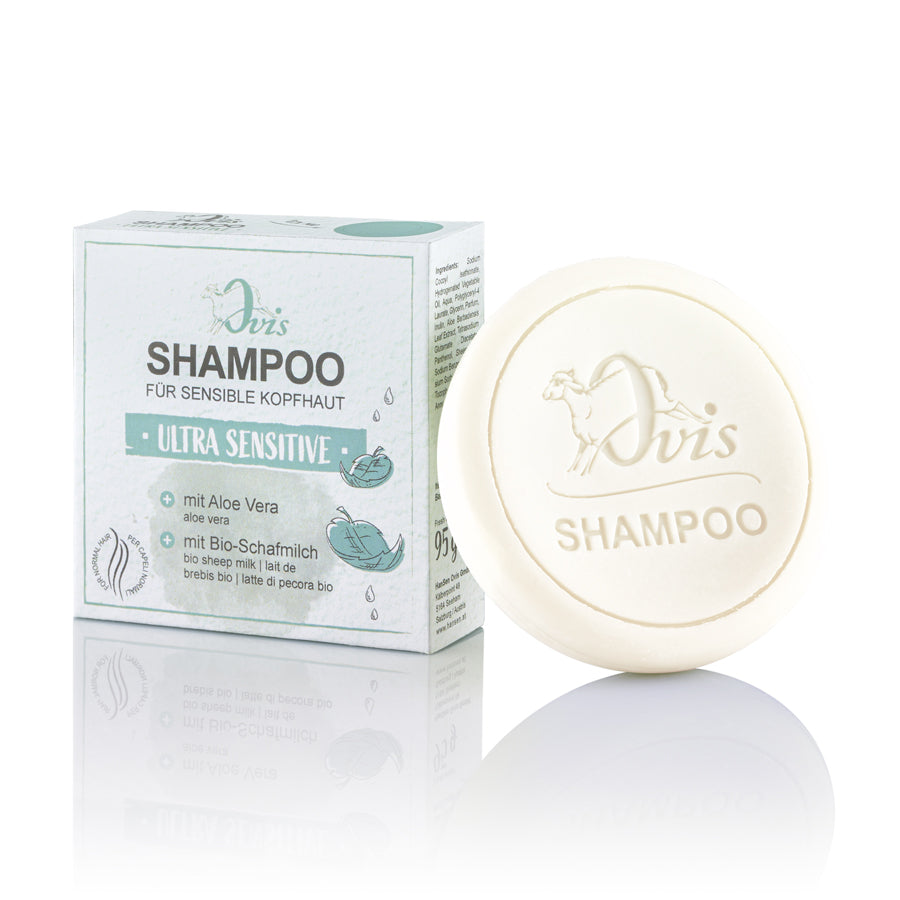 Ovis Aloe Vera Ultra Sensitive Sheep Milk Shampoo Bar 95g