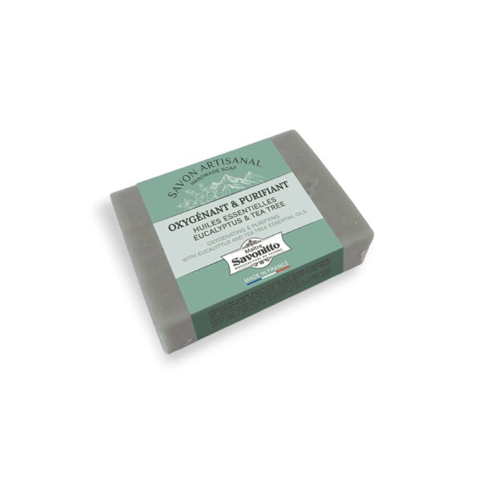 Maitre Savonitto Eucalyptus and Tea Tree Essential Soap